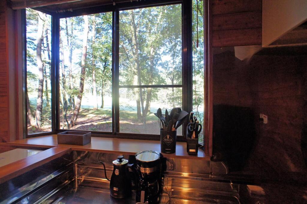 Haruna Wing Private Cottage In The Forest Overlooking The Golf Course Azumaiokozan Exterior foto